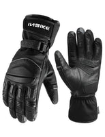 1 x RAW Customer Returns INBIKE Men s Winter Motorcycle Gloves with Waterproof TPU Membrane Goatskin Gloves with 3M Thinsulate Motorcycle Leather Gloves with Touch Screen Compatibility, Unisex - Adult CW861-L  - RRP €59.5