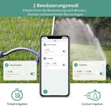 1 x RAW Customer Returns Diivoo watering computer WiFi, smart watering computer with time and frequency watering function, garden watering timer with app control for duration and rain delay for lawn - RRP €51.42