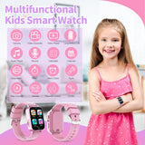 1 x RAW Customer Returns Smartwatch for Kids - 26 Games, Calorie Pedometer, Kids Smartwatch Clock with Cameras, Musical, Flashlight, Alarm Clock, Educational Toys, Birthday Gift for Kids Built-in SD Card  - RRP €32.99