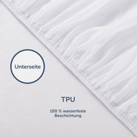 1 x RAW Customer Returns Blumtal mattress protector 160x200cm - mattress protector waterproof - Oeko-TEX certified mattress protector 160x200 cm waterproof - crackle-free mattress protection - mattress protector 160x200 cm - RRP €29.99