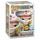 2 x RAW Customer Returns Funko One Piece White Beard Chase Exclusive Edition 1278 Wwith Pop Protector - RRP €199.9