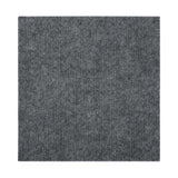 2 x RAW Customer Returns Nisorpa 12 pieces carpet tiles 30 x 30 cm floor covering self-adhesive commercial carpet with anti-slip latex backing, durable carpet floor covering for office, dark grey - RRP €34.28