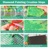 9 x Brand New MXJSUA DIY Diamond Painting Kits for Adults Zoro King of Hell Diamond Art Paint with Round Diamonds Full Drill Gemstone Art Painting Kit for Home Wall Decor 30x40cm - RRP €205.2