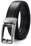 1 x RAW Customer Returns CHAOREN Men s Belt, Men s Leather Belt Automatic Ratchet Buckle 35mm, Adjustable Trim to Fit - RRP €24.0