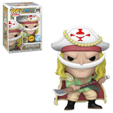 2 x RAW Customer Returns Funko One Piece White Beard Chase Exclusive Edition 1278 Wwith Pop Protector - RRP €199.9