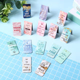 1 x RAW Customer Returns 30 Pieces Inspirational Magnetic Bookmarks Marble Magnetic Bookmarks Page Clips Bookmarks for Students Teachers School Home Office Accessories, 30 Styles - RRP €11.09