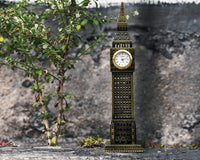 1 x RAW Customer Returns ds. Distinctive Style Metallic Big Ben Tower Model Statue Decoration 23.5cm  - RRP €15.97