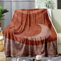 1 x Brand New HOLAVIDA Boho Moon Blanket, Super Soft Cozy Warm Flannel Throw Blanket, Lightweight Decorative Air Conditioning Blanket, Sofa Couch Living Room Decoration for Adults Kids 150cmx100cm - RRP €20.4