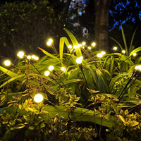 1 x RAW Customer Returns Solar Powered Firefly Lights Garden Decoration, Solar Lamps for Outdoor Firefly Lights, Swaying Light Swaying by Wind for Yard, Landscape, Decorative String Lights Christmas 4 Pack  - RRP €29.99