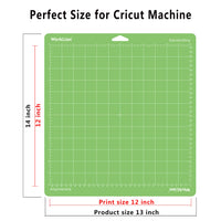 1 x RAW Customer Returns WORKLION Cutting Mat 12 x 12 Light Grip for Cricut Cricut Explore One Air Air 2 Maker Light, Self Adhesive Non-Slip Durable for Arts and Crafts Projects 3 Pack  - RRP €13.09