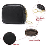 1 x RAW Customer Returns SENDEFN wallet women made of genuine leather ladies purse coin purse with zipper small wallet mini purse for coin cash - RRP €15.99