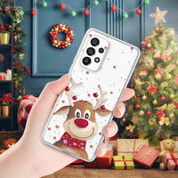 1 x Brand New Yiscase Pack of 3 Xmas Mobile Phone Cases Compatible with Samsung Galaxy A14 5G Case Christmas Transparent Mobile Phone Case Ultra Thin Silicone Case TPU Bumper Cover - Elk, Snowflake, Snowman - RRP €10.07