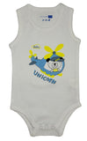 3 x Brand New 4 x Baby Bodysuits for Summer, Babies, Cotton, Pack of 4 0-3 Months - RRP €82.8