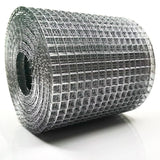 1 x RAW Customer Returns C Xanadu 100mm x 6m Rodent Wire Mesh Roll Galvanised Welded Steel Mesh Panels Stop and Prevent Access of Rats and Mice - RRP €14.58