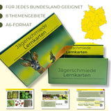 1 x RAW Customer Returns J gerschmiede learning cards Successfully pass the hunting exam and get your hunting license - The book rethought compact and digitally supported Standard work  - RRP €80.66