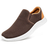 1 x RAW Customer Returns MrToNo Slip On Sneakers Men s Shoes Mesh Sports Shoes Without Laces Lightweight Walking Shoes Comfortable Sneakers Breathable Casual Leisure Shoes-ZONGSE-43 - RRP €42.05