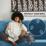 1 x RAW Customer Returns Ystyle velvet sofa cover 1 seater, stretch sofa cover, sofa protector non-slip, elastic couch cover, sofa cover with armrests, armchair protector, sofa protector, cat armchair cover, peacock blue - RRP €29.75