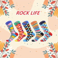 1 x RAW Customer Returns BONANGEL Men s Funny Colorful Socks, Men s Funny Stockings, Fun Patterned Pattern Socks, Crazy Socks Fashionable Multi-Colored Classic as a Gift, Novelty Sneaker Crew Socks - RRP €20.99