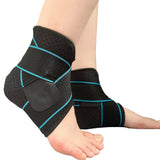 1 x Brand New ANAMPION ankle bandage, adjustable bandage ankle 1 pair , ankle bandage ankle joint for lacing, breathable, sports protect ankle bandage running, hiking, mountaineering L  - RRP €13.72