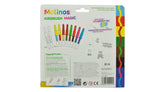 1 x RAW Customer Returns Malinos 300968 Magic 10er incl. 4 stencils Airbrush - RRP €9.8