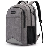 1 x RAW Customer Returns Lumesner Laptop Backpack with USB Charging Port, Anti-Theft Business Computer Backpack for Work Travel, School Backpack for Boys Teens 17.3 inch  - RRP €29.83