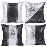 1 x RAW Customer Returns JOTOM Soft Cushion Cover Winter Warm Pillowcase Simple Print Sofa Home Decorative Art Fashion Decorative Pillow Cover 45 x 45 cm Set of 4 - RRP €18.77