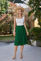 3 x Brand New GRACE KARIN Women s A-Line Festive Underskirt Petticoat Maxi Skirt Holiday Beach Skirt Half Skirt Green L - RRP €90.72