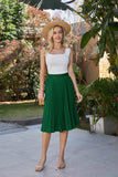 3 x Brand New GRACE KARIN Women s A-Line Festive Underskirt Petticoat Maxi Skirt Holiday Beach Skirt Half Skirt Green L - RRP €90.72