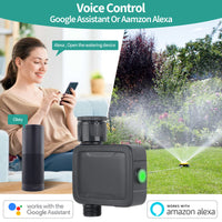 1 x Brand New AOUQEE WiFi irrigation computer, irrigation system for garden, irrigation control for plants, Alexa and Google Home compatible - RRP €39.99