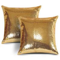 1 x RAW Customer Returns JOTOM 2-Piece Sequin Satin Pillow Case - RRP €20.4