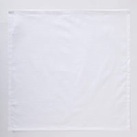 1 x RAW Customer Returns Encasa cotton fabric napkins Set of 12 Size 43x43 cm White solid color Machine washable - RRP €27.6