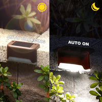 1 x RAW Customer Returns GIGALUMI solar lights for outdoors, solar deck lights, 12 pieces, waterproof, cold white, LED garden lights for garden decoration, patio, stairs, steps, fence - RRP €27.46