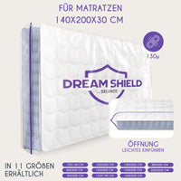 1 x RAW Customer Returns Dreamzie - Plastic protective cover for mattresses - For moving, storage transport - Storage bag for mattresses - Robust mattress cover with zipper - Mattress cover 140x200 cm - RRP €20.99