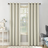 1 x RAW Customer Returns CUCRAF Curtain Opaque Curtains with Eyelets Light Beige - 100 Blackout Curtain Eyelet Curtains Set of 2 H245xW140cm Decorative Eyelet Curtain Thermal Curtains for Living Room Children s Room Bedroom - RRP €47.39