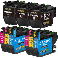 1 x RAW Customer Returns DOREINK LC3219XL Multipack for Brother LC3219XL LC 3219 XL LC3217 cartridges, for printer cartridges Brother MFC j5330dw, MFC-J5730DW MFC-J5335DW MFC-J6930DW MFC-J6530DW MFC-J5930DW MFC-J6935DW pack of 9  - RRP €35.99