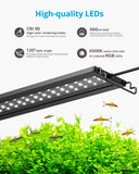 1 x RAW Customer Returns NICREW C10 24 7 LED Aquarium 28-42 cm, Aquarium Light with Full Spectrum and Timer, Aquarium Led Display with Adjustable Brightness, 9 W - RRP €26.54