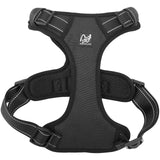 2 x Brand New Harness for Large Dogs, Reflective and Adjustable, Size XL, Black, Giant Dog Harness - RRP €59.98