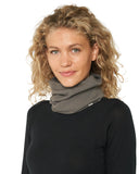 1 x RAW Customer Returns DANISH ENDURANCE Neckwarmer for Men and Women in Merino Wool, Circular Thermal Scarf for Skiing, Outdoor, Grey, One Size - RRP €25.74