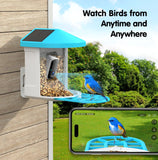 1 x RAW Customer Returns Faroro bird feeder with camera, bird house camera bird feeding station camera feeding stations for wild birds 1080P HD bird videos bird feeder bird house camera with AI detection bird camera - RRP €131.09