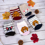 3 x Brand New Softcozy 5 Pairs Women Cute Animal Cotton Socks Multiple Colors and Styles with Cat and Dog Pattern Casual Funny Ladies Socks Gifts for Women, One Size Mix 3  - RRP €30.21