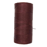 1 x RAW Customer Returns LINHASITA Waxed Spool 100g 360m 0.5mm Thickness Polyester Macrame Cord 30 Colors Wine Red  - RRP €12.99