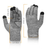 1 x RAW Customer Returns Atarni Winter Hat Scarf Touchscreen Gloves Set - Unisex Beanie Hat Fleece Warm Hood Winter Scarf Cashmere Knitted Hat Knitted Scarf Thermal Non-Slip Gloves for Men 3-in-1 Winter Set - RRP €15.44