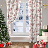 1 x RAW Customer Returns WONGS BEDDING Christmas Curtains Opaque Curtains Christmas Tree Christmas Curtains Curtain Thermal Curtain with Eyelets for Bedroom Living Room Blackout Curtain, 140 x 225 cm W x H , Set of 2 - RRP €35.28