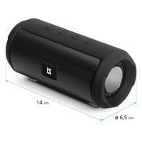 1 x RAW Customer Returns Defender Enjoy S500 Bluetooth Speaker - Bluetooth Music Box, Portable Speaker, Soundbox with Microphone, MP3 Player and FM Receiver, Type C Connection, USB, True Wireless Stereo Speaker - RRP €21.67