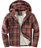 2 x Brand New SwissWell Men s Shirt Jacket Thick Plaid Flannel Jacket Plush Lining Leisure Lined Lumberjack Shirt Men Fleece Hoodie Winter Jacket with Pockets - RRP €98.8