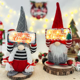 12 x Brand New ACAREY Christmas decoration LED gnome 2 pieces Christmas decoration with gift box, Christmas decoration indoor gnome figures Christmas decoration American, Christmas gnome set for Christmas decoration - RRP €229.56