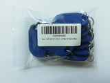 1 x RAW Customer Returns YARONGTECH Dual Frequency RFID Key Fob 125kHz EM4100 and 13.56MHz M1 Chip 10pcs Blue  - RRP €12.89