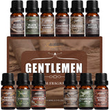 1 x RAW Customer Returns SALUBRITO Woody Essential Oils Set, Men s Fragrance Oil for Diffuser, Wood Aromatherapy Fragrance Oils Gift Set, Sandalwood, Frankincense, Cypress, Leather, Teakwood, Vetiver, Coffee - RRP €19.99