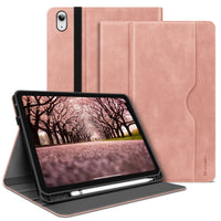 1 x RAW Customer Returns HOLIMET Case for iPad 10th Generation 2022 with Pencil Holder, iPad 10 Gen 2022 PU Leather Case TPU Back Cover, Protective Case Shockproof, Auto Sleep Wake for 10.9 inch iPad 10th Generation - Pink - RRP €32.99