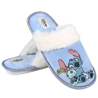 1 x RAW Customer Returns Stitch women s slippers blue, soft 36-37 EU 3-4 UK - RRP €24.83